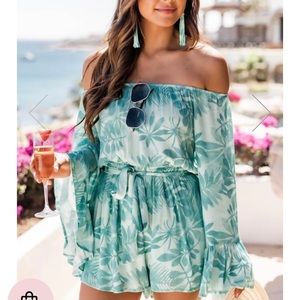Pink Lilly Romper